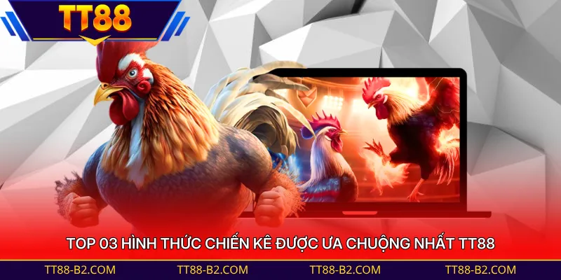Top 03 hình thức chiến kê được ưa chuộng nhất TT88