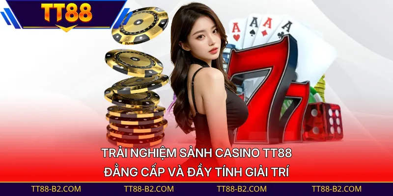 Trải nghiệm sảnh casino TT88 đẳng cấp và đầy tính giải trí 